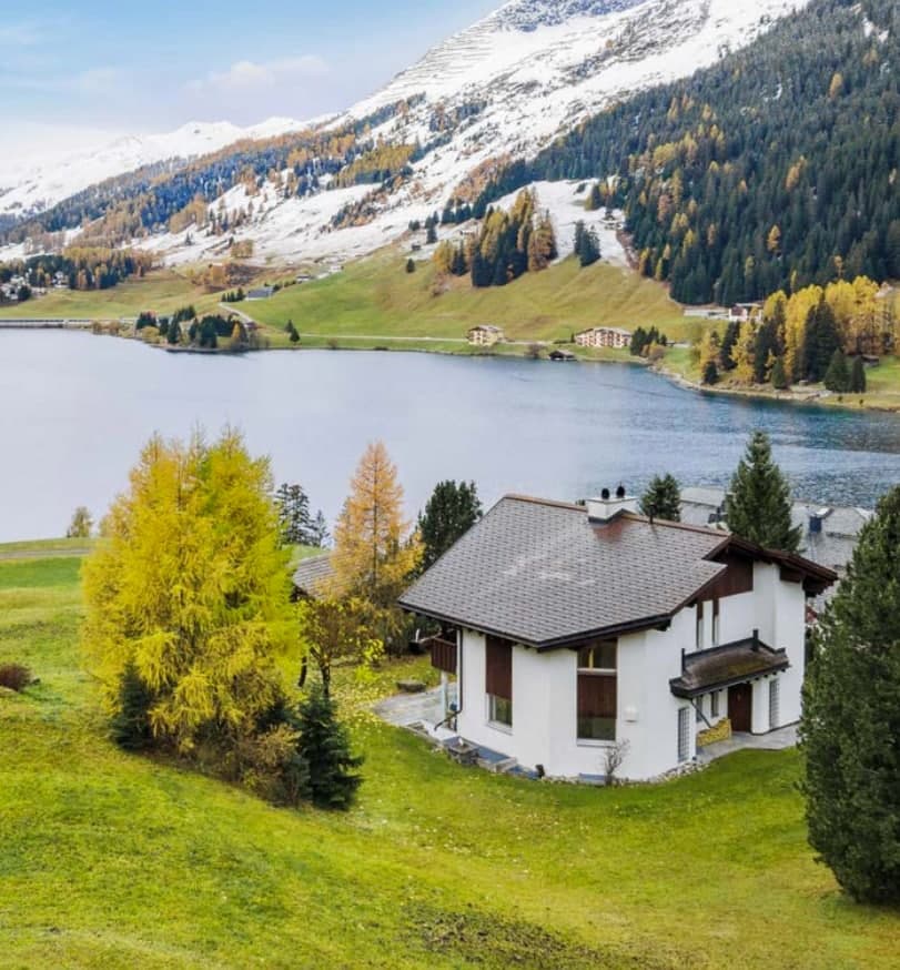 Primary view of Stunning 5-Bedroom Chalet with Sauna, Ski-In/Ski-Out & Lake Views